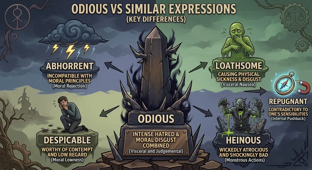 odious-vs-similar-expressions-key-differences